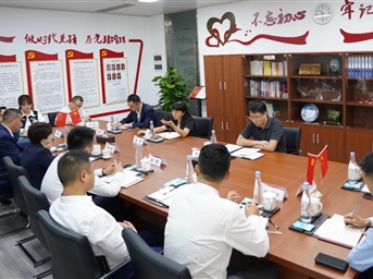 市委组织部组织三处调研我市物业服务行业党建工作情况