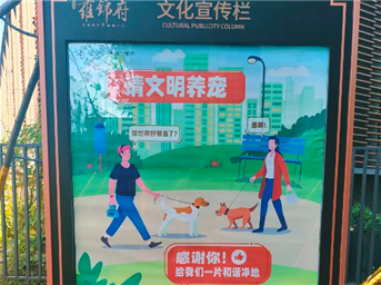 文明养犬在行动，“宠”爱有方不掉“链”！