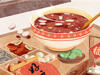 一碗腊八粥，一盏归家灯，一场场活动，都是塞满一冬的温暖。